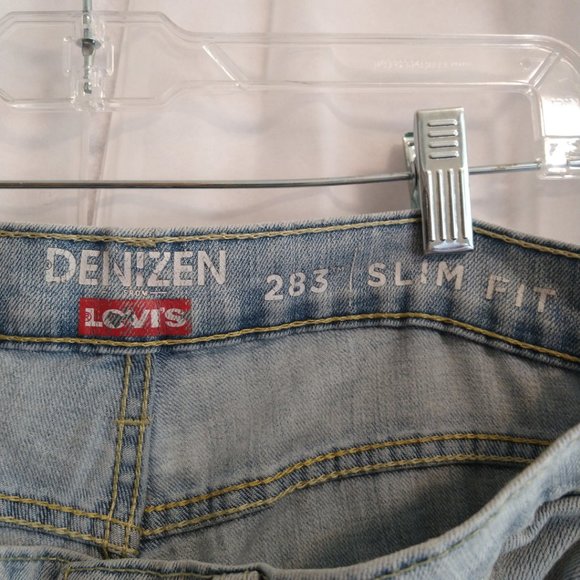 Levi’s Denizen 283 Slim Fit Men’s Distressed Jeans 32 x 34 - Picture 6 of 8